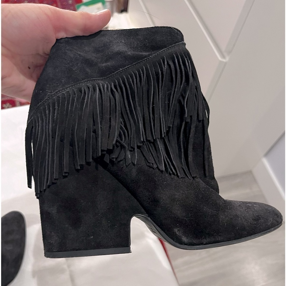 Sacha London suede fringe booties 
Hand Made In Span
(European Size 39.) US 8.5